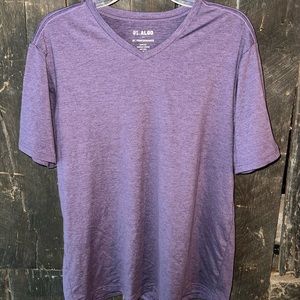 Purple V Neck T-Shirt